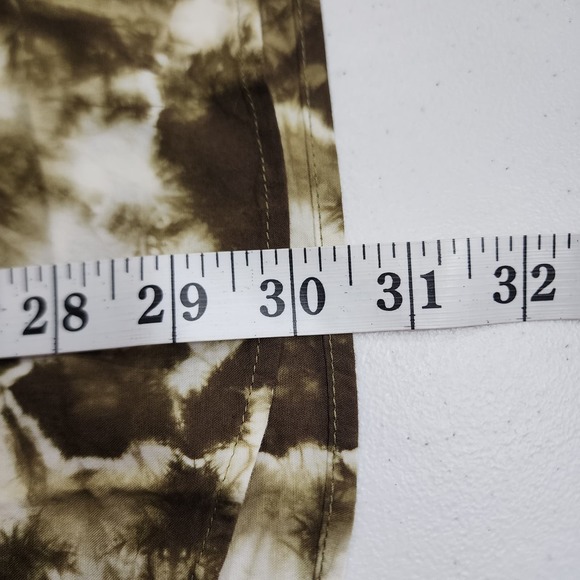 Outerknown BBQ Shirt Olive Branch Men's Button Up Short Sleeve Size Large NWT - Picture 5 of 5